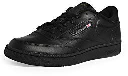 Reebok Herren Club C 85 Sneaker, Schwarz/Charcoal, 46.5 EU