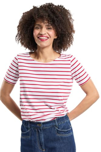 Armor-lux Women's Marinière Hoëdic Héritage Femme T-Shirt