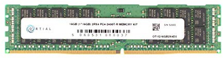 Ortial Technologies ORTIAL 16GB (1X16GB) 2RX4 PC4-2400T-R 836220-B21 - Kit di memoria server DDR4