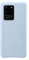 Samsung Leather Smartphone Cover EF-VG988 für Galaxy S20 Ultra Handy-Hülle, echtes Leder, Schutz Case, stoßfest, premium, blau