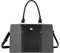 David Jones - Sac à Main Bandoulière Femme Fourre-Tout - XL - Cours Travail Business Multicolore - Anse Longue Cuir PU - Gris