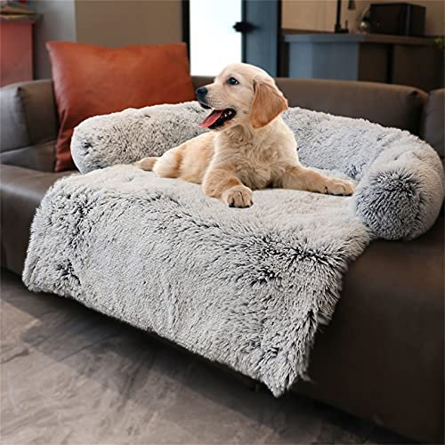 Hundebett Flauschige Hundedecke, Hundebett Couch Für Sofaschutz, Kofferraumschutz Hundedecke, Super Softe Plüsch Zwinger, Hundedecke Waschbar Decke Warmes Katzenbett Sofa Matte