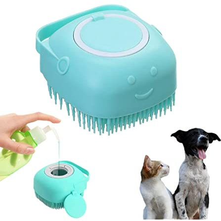 SEVKATOU Brosse de Bain pour Chien et Chat