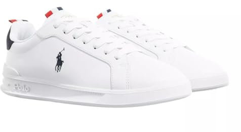 SNEAKERS UOMO RALPH LAUREN HRT WHITE/NAVY/RED
