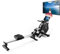 FitEngine Rudergerät mit Magnetwiderstand, Kompakter Klappmechanismus, 8 individuelle Widerstandsstufen, hochwertiges Bremssystem, App-kompatibel Kinomap, inkl. Display und Tablethalterung, Schwarz