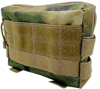 XINGSUI 1 Stück Taktische Taille Pack, EDC Pouch Tasche, Camouflage Taktische Münze Geldbörse, Taktische Handy Münze Geldbörse,tragbar für Wandern Camping Reisen (16,5 * 12 * 4,5 cm)