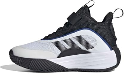 adidas Unisex Kinder Ownthegame 3.0 Shoes, Cloud White/Core Black/Core Black, 30.5 EU