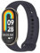 OcioDual Correa de Recambio Compatible con Xiaomi Mi Band 8, de color Gris Oscuro, Pulsera de Repuesto de Silicona Suave Flexible Sport Goma Transpirable