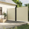 ShGaxin Tenda laterale retrattile crema 200 x 600 cm, tenda per balcone, tende da sole per esterni, tende per finestre, tenda verticale esterna - 4004850