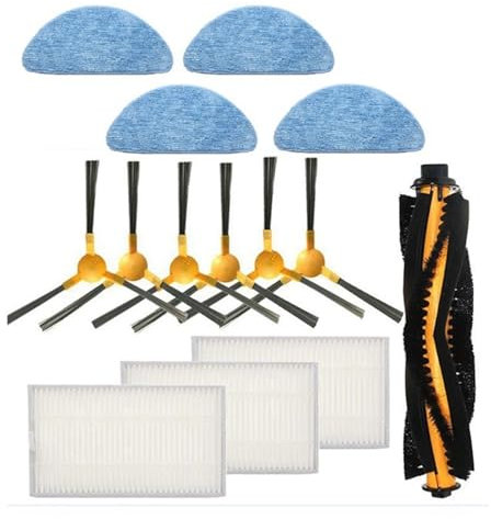 Robot Replacement Parts Compatible For LIECTROUX C30B E30/Compatible For Zigma Spark 980/Compatible For Proscenic 800T Vacuum Cleaner Replacement Parts