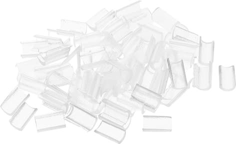 HONITANO 100piezas Pegamento De Queratina Blanca Transparente Gránulos Para Extensiones De Cabello Fácil Aplicación y Duradero