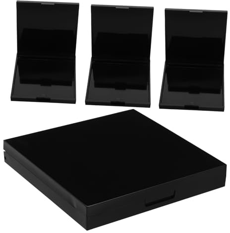 Beaupretty 4pcs Dark Storage Box for Uv Solid Jelly Glue Avoiding Light Nail Glue Organizer for Salon Use