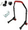 SEFIS M20 Motorradständer + Prismabuchsen M6 Set Hinterrad Motorradheber Serviceständer Heck Motorrad montageständer hinten Motorrad ständer aufbocken klappbar (für Yamaha MT-09/SP/Tracer MT-10/FZ1)