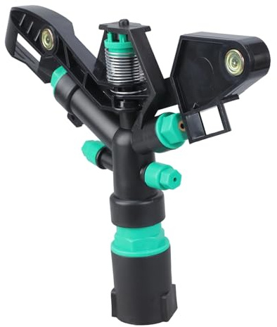 Testa ' irrigatore per irrigazione rotante a 360° con 4 ugelli spruzzati per campo agricolo Grandi frutteti Irrigazione del paesaggio Irrigatore per irrigazione prati grandi dimensioni