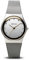 BERING Damen Quarz Uhr | Armbanduhr 27 mm silbernes Edelstahlgehäuse und weißes Zifferblatt | Milanaisearmband | Saphierglas | 5 ATM | 11927-000