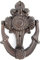 Historischer Türklopfer Eisen Guss Historisches Jugendstil Design Geschenkidee Doorknocker Kreuz
