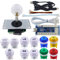 SJ@JX Arcade Game LED DIY Kit Zero Delay USB Encoder Xbox One Style Mechanical Keyboard Switch Arcade LED Button PC PS3 Android Xbox360