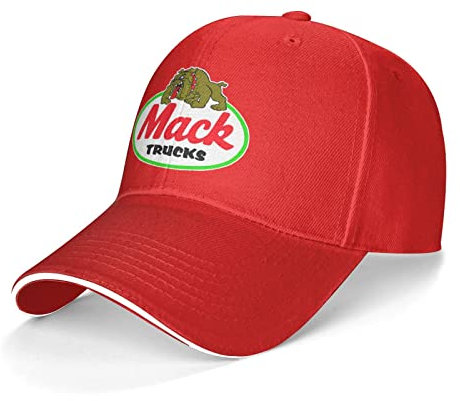 Pwmroelnklnf Unfglyxquofm Sandwich Baseball Cap Unisex Trucker Style Hüte, rot, Einheitsgröße