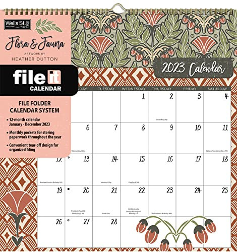 WSBL Flora & Fauna 2023 File-It™ Kalender (23997006040)