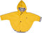 Breizh Ocean - Ciré imperméable bébé avec Capuche TUDY, Intérieur rayé, Broderie dans le dos- 6 à 24 Mois