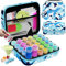 ARTDOT 5D Diamond Painting Zubehör Boxen, 30 Stück Diamond Painting Aufbewahrungsbox für Diamond Painting Bilder Steine Samen Schmuck Strass Perlen DIY Handwerk Als Geschenk (Nordpol)