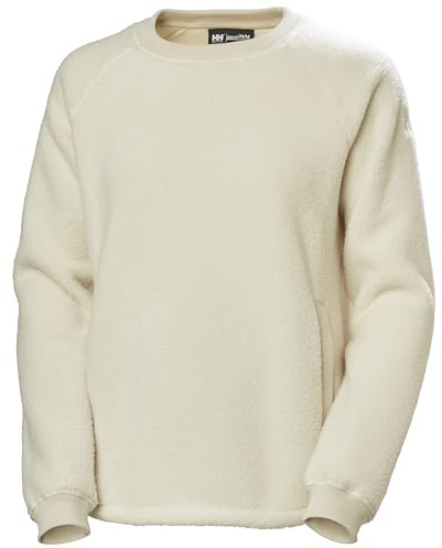 Helly-Hansen Damen Escape Teddy Sweater, 034 Creme, M