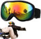 All Weather Ski Goggles, Unisex Snow Goggles, Lightweight Ski Goggles, Ventilated Ski Goggles, Stylish Ski Goggles, Goggles for Winter Sports, Performance Ski Goggles
