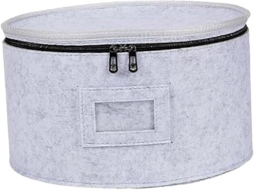 TECTECHT Boîte de Rangement en Porcelaine, Boîte de Rangement pour Assiettes, Boîte de Rangement Mobile Empilable pour Stockage et Transport