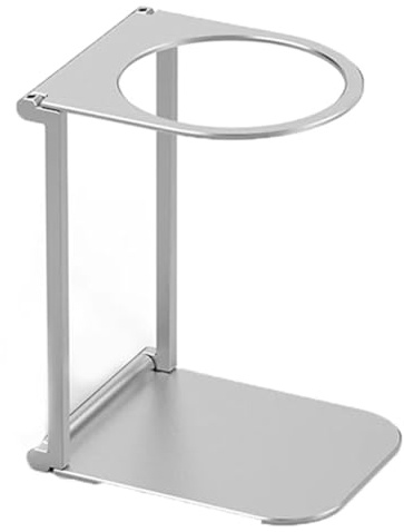 ivamulie Porte-filtre à café pliable, support de filtre pour-over, support d'égouttement en aluminium pour machines à , porte-filtre à café