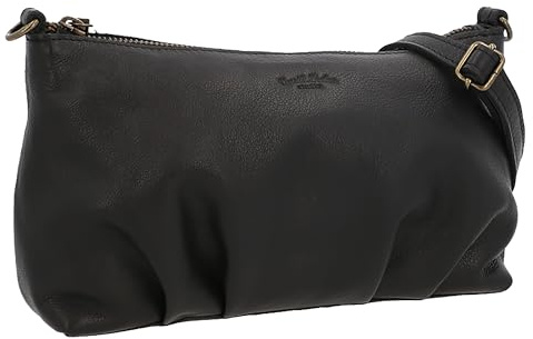 Gusti Umhängetasche Leder - Alani Handtasche Ledertasche Vintage Schwarz Leder