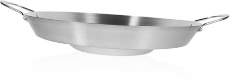 Mobestech Stainless Steel Deep Fryer Pot for Potato Frying Nonstick Kitchen Food Fryer Concave Design Portable Frying Pan for Household Use