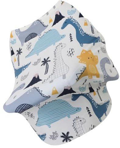 4-in-1 Stilltuch mit Aufhängung, Kinderwagenabdeckung aus Baumwolle | 1 Stück, für Outdoor und Spaziergang, Atmungsaktiv mit Spandex, Liebevolles Muster und Feine Details