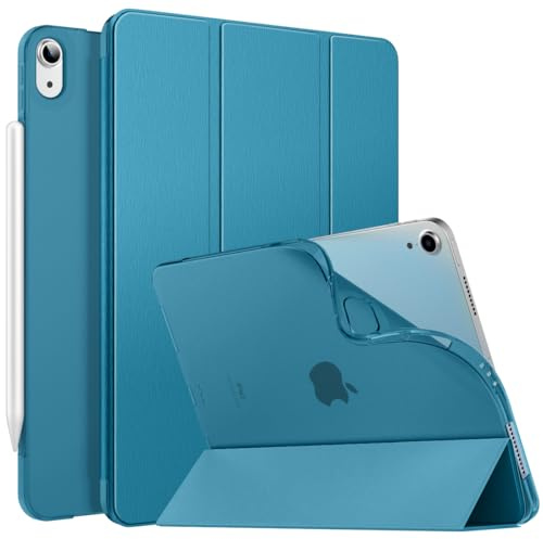 MoKo Cover per iPad Air 11 Pollici (M4/M3/M2 2026/2025/2024), Blu Francese