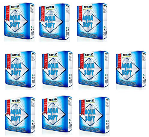 Thetford Aqua doux Bulk Lot 40 rouleaux papier toilette chimique pour caravane