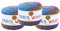Lion Brand Yarn Riesenrad-Garn, mehrfarbiges Garn zum Stricken, Häkeln und Basteln, 3er-Pack, Vintage-Karussell