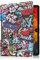 FanTing Case for Lenovo Yoga Smart Tab 10.1 Tablet, Ultra Slim Lightweight Smart Shell Stand Cover Case and Premium Quality PU Leather Case Cover for Lenovo Yoga Smart Tab 10.1 Tablet -Graffiti