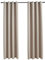 vidaXL 2X Vorhang Verdunkelung mit Metallösen Verdunkelungsvorhang Kräuselband Ösen Schlaufe Thermo Gardine Blickdicht Beige 140x225cm