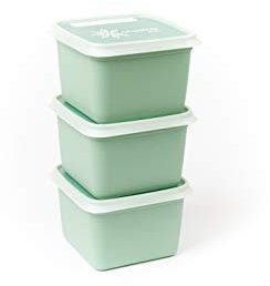 Amuse Gefrierdose, Zuckerrohr-Biokunststoff, grün, 750 ml