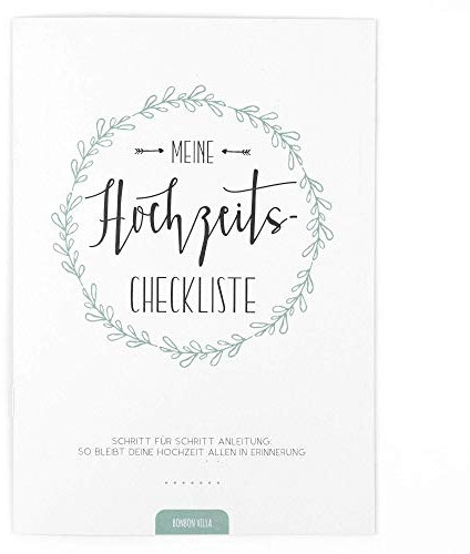 Checkliste für deine Hochzeit zum abhaken und planen, To Do Liste, Hochzeitsplanung, entspannt heiraten
