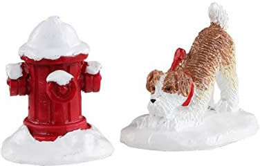 Lemax 14860 Caddington Village Accessory-Snow Hydrant (2 Stück)