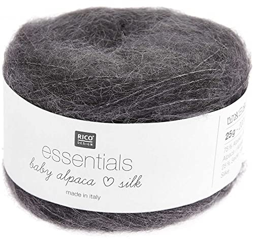 Rico Essentials Baby Alpaca Loves Silk 003 grau
