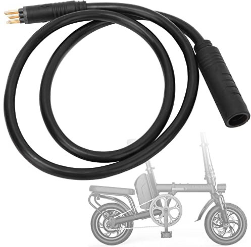 BOROCO Motor Verlängerungskabel für Elektrofahrrad, 9 Poliges wasserdichte Radmotor Verlängerung, Mischung aus Elektrofahrrad Buchse und Stecker Motorkabelleitung für Hinterradnabenmotoren