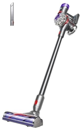 Dyson V8 Origin Cordless Vacuum Cleaner, De-tangling Motorbar, 130 AW | Powerful Suction for Deep Cleaning, Root Cyclone Separation System, Removes Pet Hair From Floors, Up to 40 Min Battery