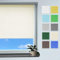 Rollmayer Classic Rollo Klemmfix ohne Bohren, Seitenzugrollo Rollo für Fenster und Tür (Classic Sand, B125cm x H220cm)
