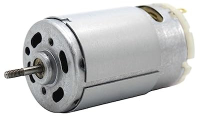 CHANCS 390 Elektromotor Gewindewelle DC 7.4V 19500RPM für Spielzeugauto Zubehör Dreirädriger Kinderwagen mit Replace RS-380