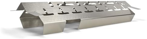 Grillrost.com Das Original Brennerabdeckung passend für Turbozone Enders - Kansas 3er Serie aus Edelstahl