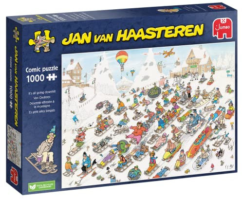 Jan Van Haasteren - Es geht nur bergab - 1000 Teile