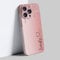 EKAM Personalised Phone Case for iPhone 14 - Marble Glitter Fully 3D Printed Fashion Stylish Custom Name With Heart Shockproof TPU Bumper back Cover (Rose Gold, iPhone 14)