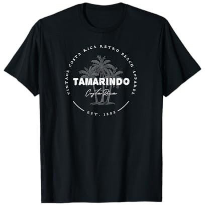 Tamarindo Costa Rica Tee Strand Surf Urlaub Palmen T-Shirt