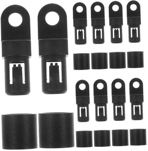 PAMINGONO Durable Bungee Cord Hooks Elastic Cord Terminal Ends Fit for Kayaks Boats Canoes Marquee Bungees Heavy Duty